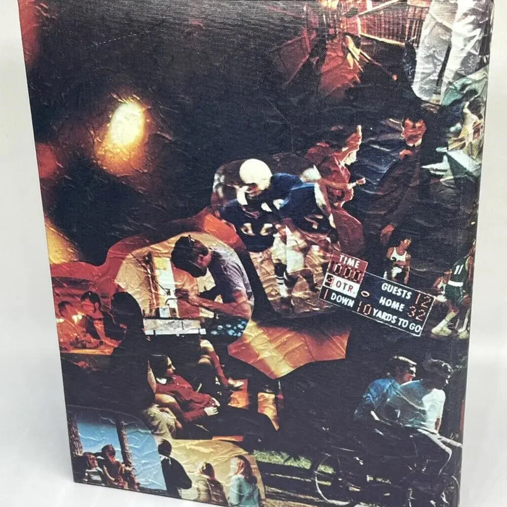 Vintage 1970s Scrapbook Memory‎ Book High School Senior Memories